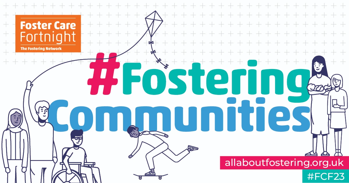 Foster Care Fortnight Artwork banner